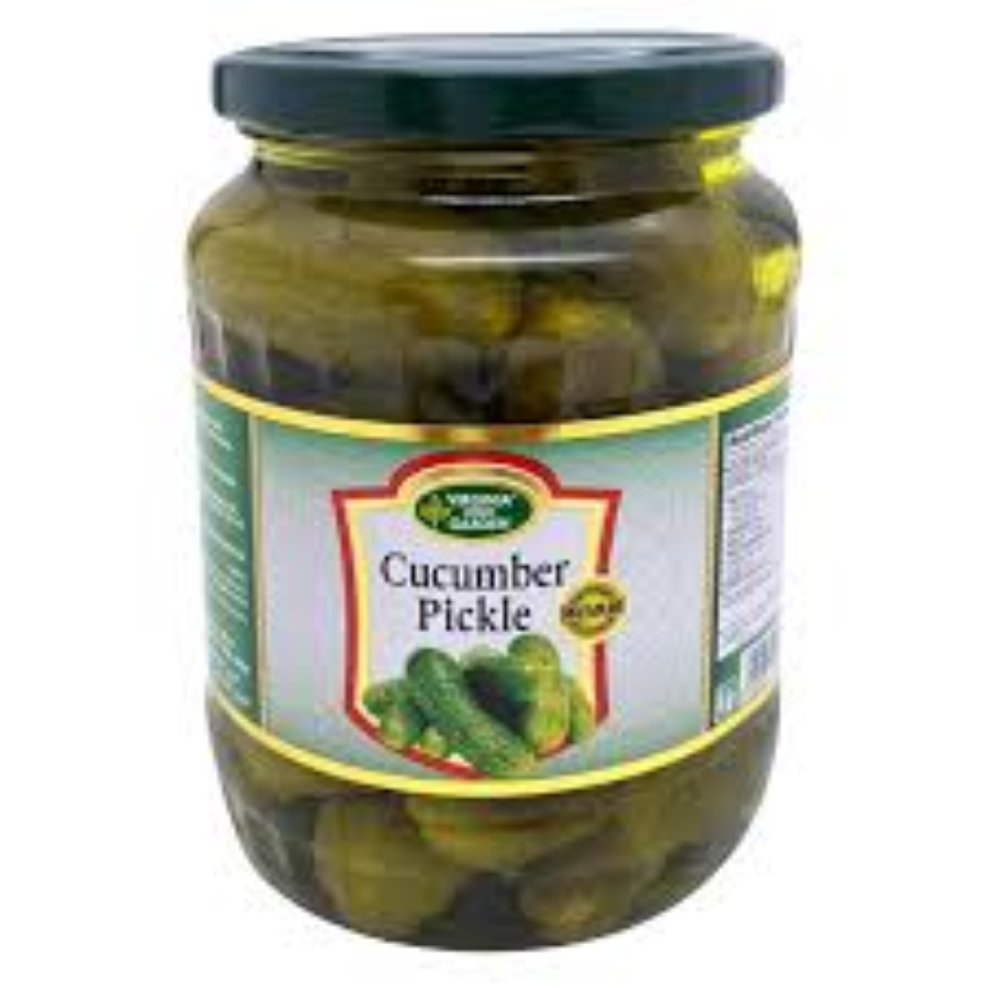 VIRGINIA G.GARDEN DILL PICKLE 680G